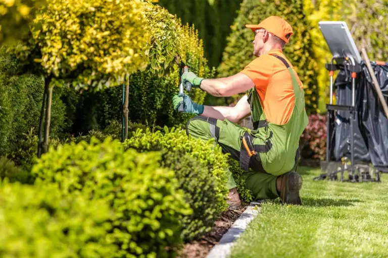 HP Landscaping team at work